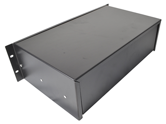 Metal Rack Drawers for Data Racks & Flight Cases with Lock 255mm Deep